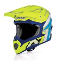 CAPACETE ACERBIS IMPACT RAZORBLADE AMAR/AZUL XL
