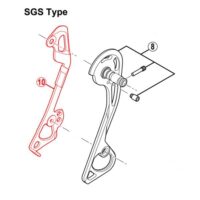CAIXA INTERNA ROLDANAS MUDANÇA SHIMANO M781 SGS