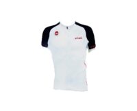 CAMISOLA TEKMAX C/MANGA CURTA CM132 BR/PR S