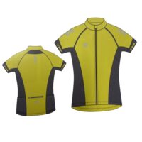 CAMISOLA TEKMAX C/MANGA CURTA AMARELO XL