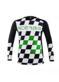 CAMISOLA ACERBIS MX START&FINISH PR/VERD XL