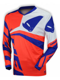 CAMISOLA CROSS UFO VANGUARD AZ/VERM/BR L