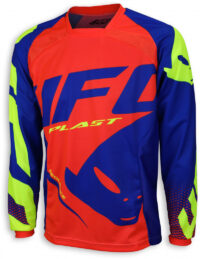 CAMISOLA CROSS UFO MADE IN ITALY SEQ VERM/AZ M