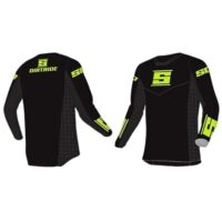 CAMISOLA OFF-ROAD SQUADRA DIRTRIDE BASIC PRETO/AM FLUO L