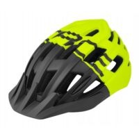 CAPACETE CICLISMO FORCE CORELLA PRETO/FLUO S/M