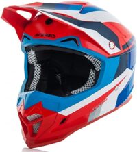 CAPACETE ACERBIS PROFILE 4 AZ/VERM L