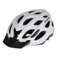 CAPACETE SPECIALIZED CHAMONIX MIPS CE BRANCO BRILH. M/L