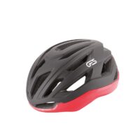 CAPACETE CICLISMO GES HUEZ PRETO/VERMELHO M