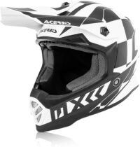 CAPACETE ACERBIS IMPACT STEEL JR BR/PR 50