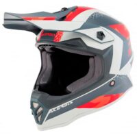 CAPACETE ACERBIS IMPACT STEEL JR VERM/CZ 54