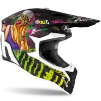 CAPACETE AIROH WRAAP PIN UP MAT 2020 M
