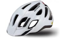 CAPACETE SPECIALIZED CENTRO LED MIPS CE BRANCO BRILHANTE