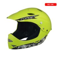 CAPACETE FORCE DOWNHILL JUNIOR FLUOR