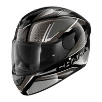 CAPACETE SHARK D-SKWAL 2 DAVEN PRT/ANT/PRATA (KAS) L