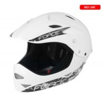 CAPACETE FORCE DOWNHILL JUNIOR BRANCO S/M
