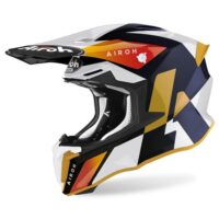 CAPACETE AIROH TWIST 2.0 LIFT BRANCO/AZUL GLOSS M