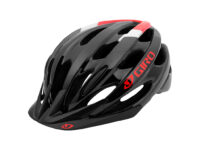 CAPACETE BICICLETA GIRO REVEL PRETO/VERMELHO BRILHANTE