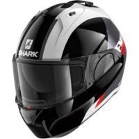 CAPACETE SHARK EVO ES ENDLESS BR/PRT/VERM S
