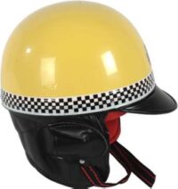 CAPACETE ABERTO NEDIMOTO ABS (PENICO) AMARELO