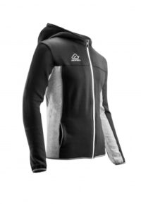 CASACO ACERBIS BELATRIX F/ZIP HOODIE PRETO/CINZA S