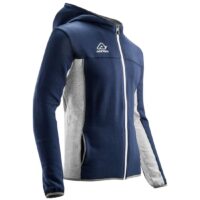 CASACO ACERBIS BELATRIX F/ZIP HOODIE AZUL/CINZA XL