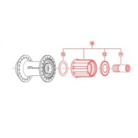CEPO CUBO BIC SHIMANO FH-6700 Y3DV98060