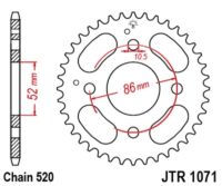 CREMALHEIRA JTR 1071 30D