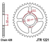 CREMALHEIRA JTR1221-44D