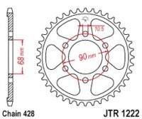 CREMALHEIRA JTR1222-47D