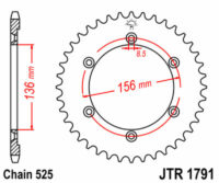CREMALHEIRA JTR1791-43D