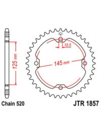 CREMALHEIRA JTR1857-42D ATV YA YZF450/YFM350