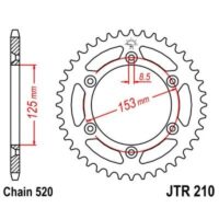 CREMALHEIRA JTR210-52D (HONDA CR/CRF/XR)