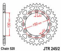 CREMALHEIRA JTR245/2-44D