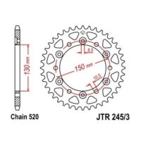 CREMALHEIRA JTR245/3-42D YA YZ/WR