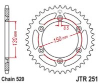 CREMALHEIRA JTR251-49D (AUTO-LAVAVEL)