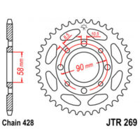 CREMALHEIRA JTR269-44D