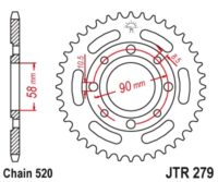 CREMALHEIRA JTR279-39D