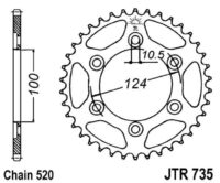 CREMALHEIRA JT 735-48D