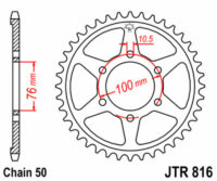 CREMALHEIRA JTR816-52D