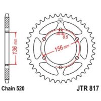 CREMALHEIRA JTR817-46D