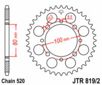 CREMALHEIRA JTR819-39D