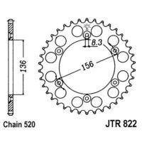 CREMALHEIRA JTR822-52D HUSQ