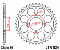 CREMALHEIRA JTR824-46D