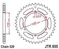 CREMALHEIRA JTR855-45D