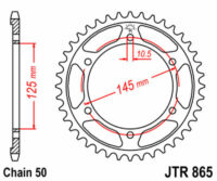 CREMALHEIRA JTR865-47D