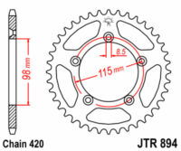 CREMALHEIRA JTR894-48D