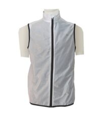 COLETE CORTA VENTO CICLISMO TEKMAX BRANCO M
