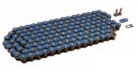 CORRENTE MOTO 520 120L C/ORING AZUL RJ