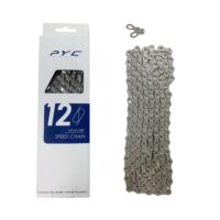 CORRENTE BICICLETA TWN PYC 12V 126E PRATA