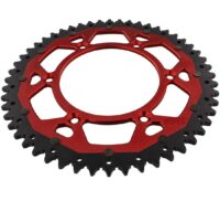 CREMALHEIRA AÇO/ALUMINIO HONDA CR/CRF 520 52D VERMELHO